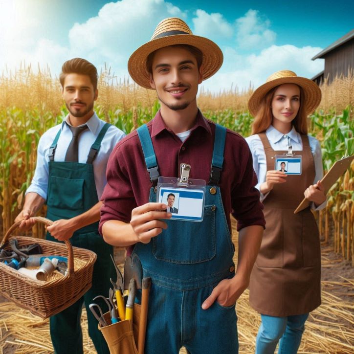 id badges for farmers